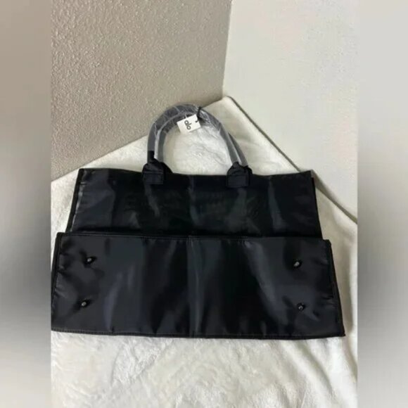 ALO YOGA SHEER TOTE BAG BLACK - Picture 4 of 4